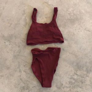 You swim two piece suit